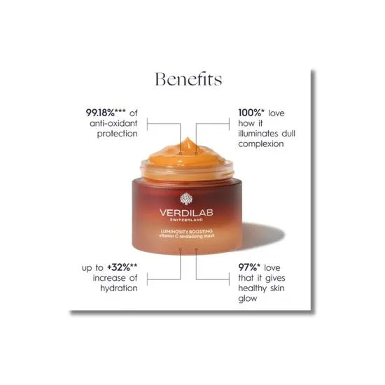 Verdilab Luminosity Boosting Vitamin C Revitalising Mask 50ml