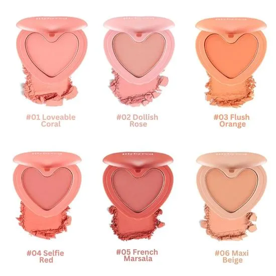 Lilybyred Luv Beam Cheek 01 #Loveable Coral