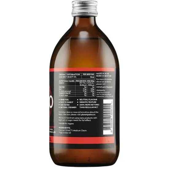 Planet Paleo Keto C8 MCT Oil 500ml