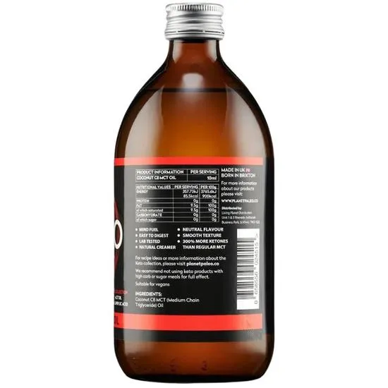 Planet Paleo Keto C8 MCT Oil 500ml