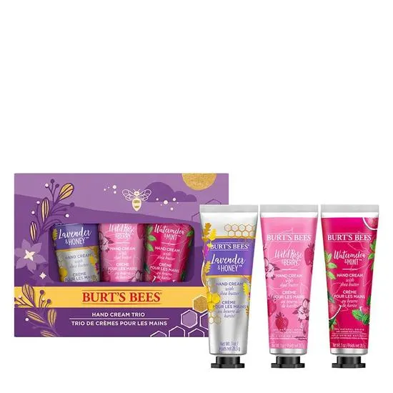 Burt's Bees Hand Cream Trio Gift Set 3 x 28.3g