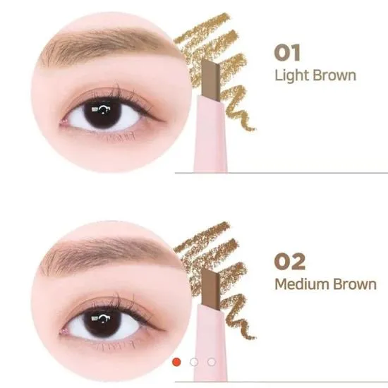 Lilybyred Hard Flat Brow Pencil 01 #Light Brown