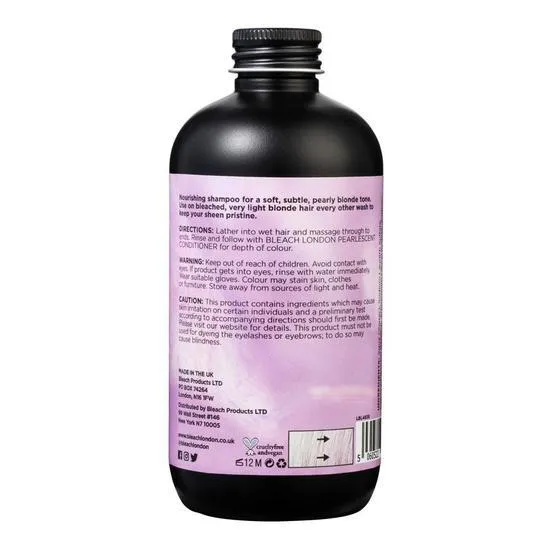 BLEACH LONDON Pearlescent Toning Shampoo For a Soft Pearly Glow