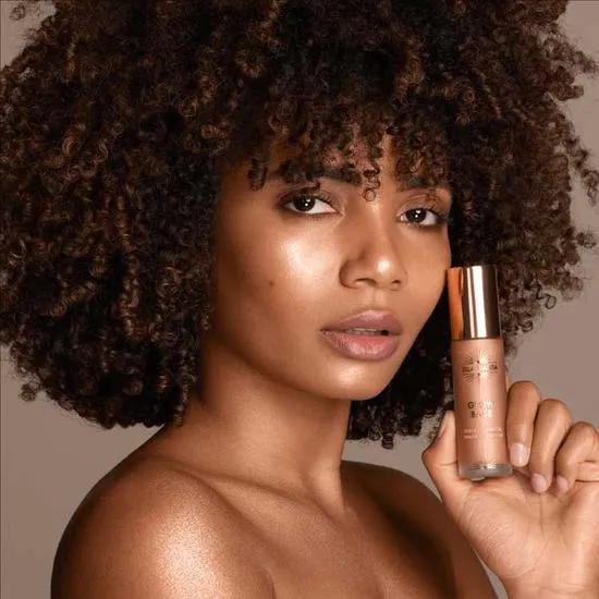 Bellamianta Glow Base 3 In 1 Skin Illuminator, Primer & Serum Champagne Glow