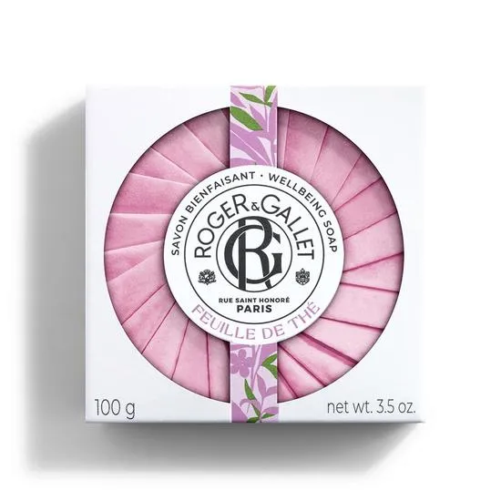 Roger & Gallet Feuille De The Wellbeing Soap 100g