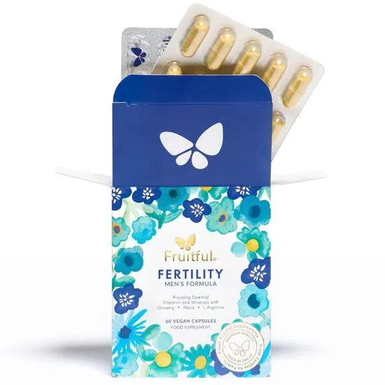 Fruitful Fertility Mens Formula Capsules 60 Capsules