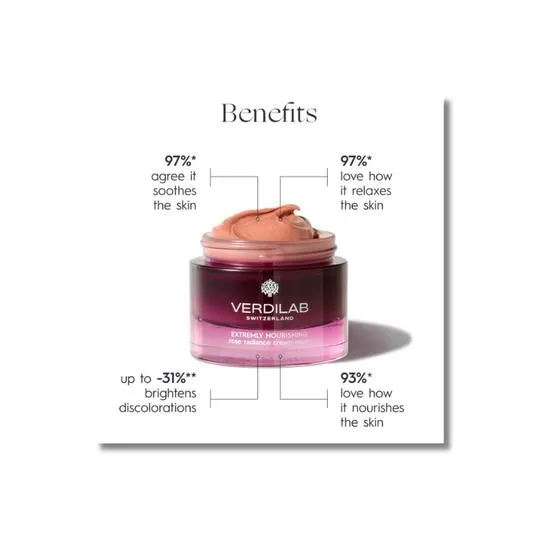 Verdilab Extremely Nourishing Rose Radiance Cream-Mask 50ml