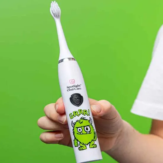 Spotlight Electric Toothbrush For Kids Monster