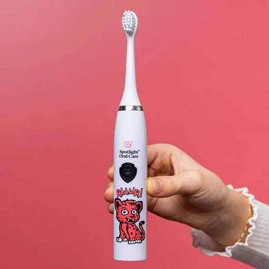 Spotlight Electric Toothbrush For Kids Cheetah