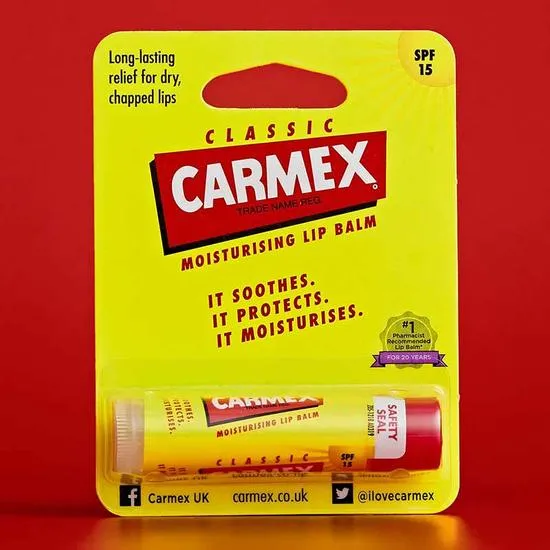 Carmex Classic Moisturising Lip Balm Stick 4.25g