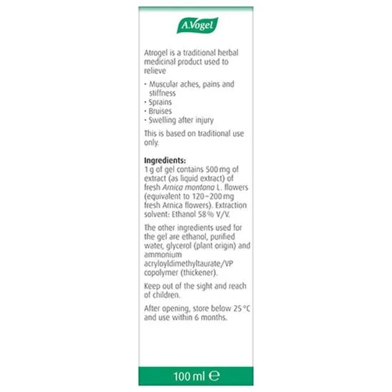 A.Vogel Atrogel Arnica Gel 50ml