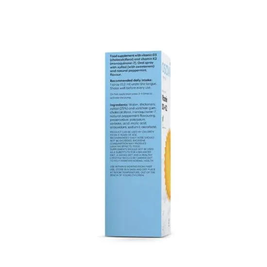 Osavi Vitamin D3 + K2 Oral Spray Peppermint 25ml