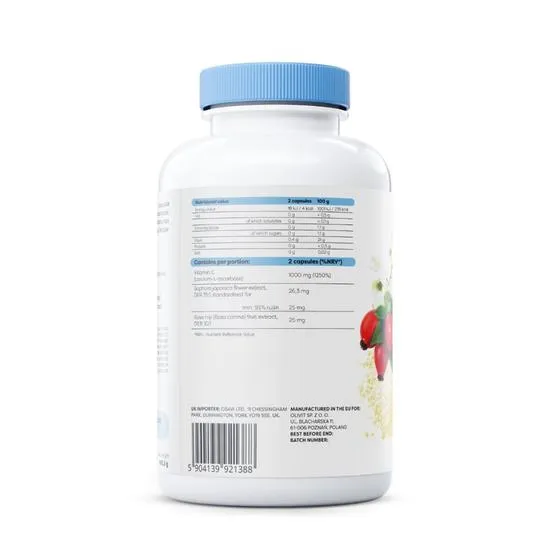 Osavi Vitamin C1000 With Rutin & Rose Hip Capsules 120 Capsules