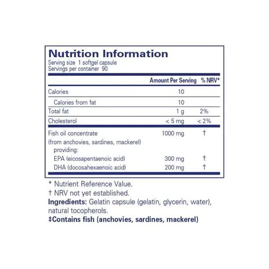 Pure Encapsulations EPA/DHA Essentials 90 Softgels