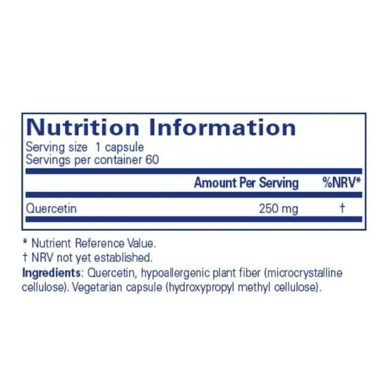 Pure Encapsulations Quercetin Capsules 60 Capsules