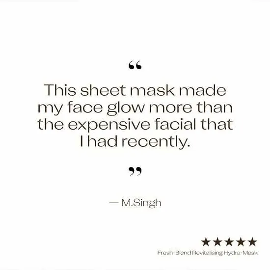 Trilogy Fresh Blend Revitalising Hydra Mask