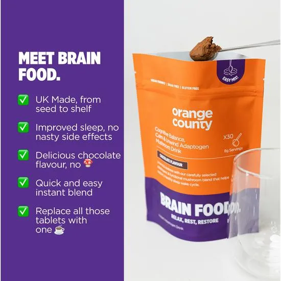 Orange County Wellbeing Brain Food. Calm & Unwind Starter Kit 240g