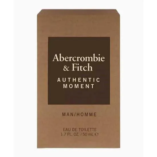 Abercrombie & Fitch Authentic Moment Pour Homme Eau De Toilette 50ml