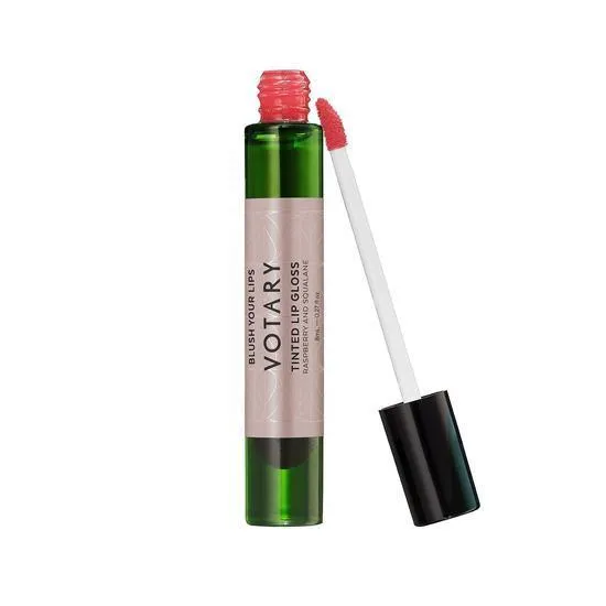 Votary Tinted Lip Gloss Raspberry & Squalane