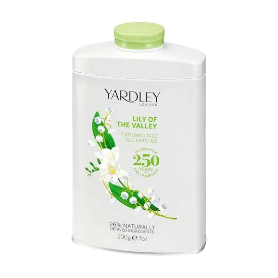 Yardley Lily Of The Valley Perfumed Body Powder 200g