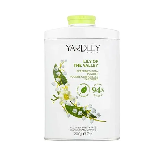 Yardley Lily Of The Valley Perfumed Body Powder 200g