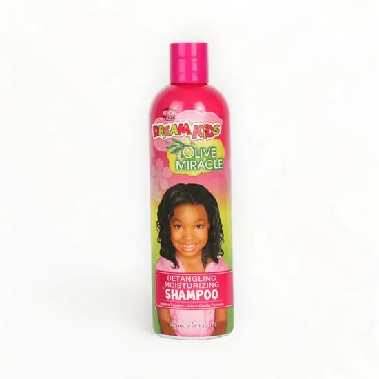 African Pride Dream Kids Olive Miracle Detangling Moisturising Shampoo 355ml