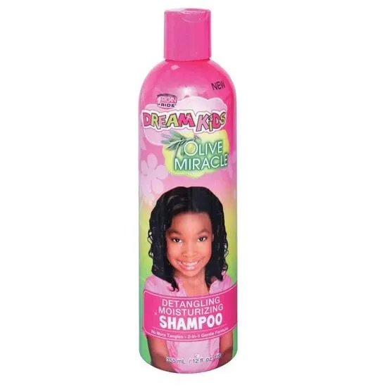 African Pride Dream Kids Olive Miracle Detangling Moisturising Shampoo 355ml