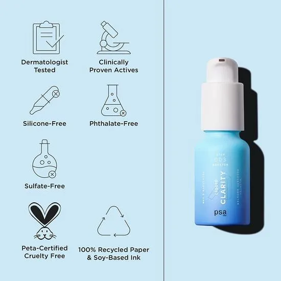 PSA Skin Liquid Clarity BHA & Bakuchiol Blemish Recovery Booster 15ml