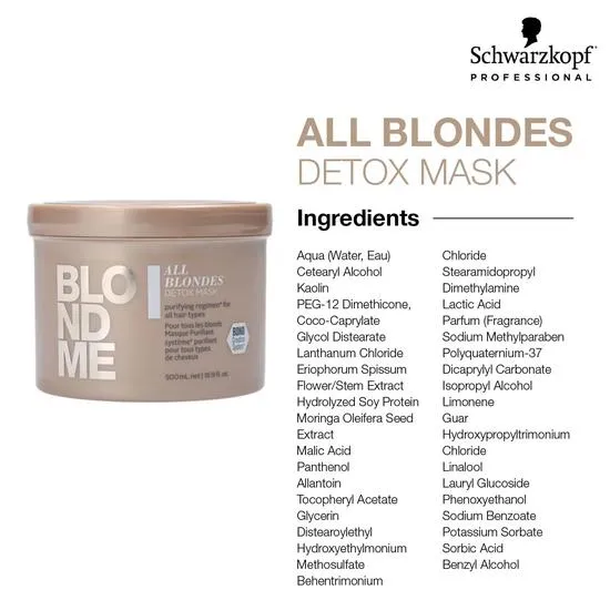 Schwarzkopf BlondMe All Blondes Detox Mask 200ml