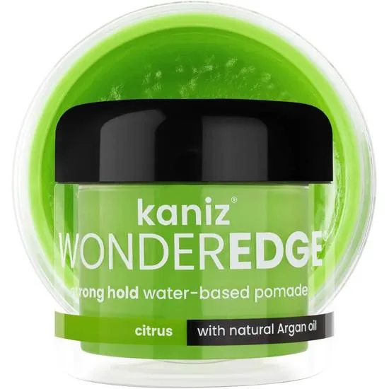 Kaniz Wonder Edge Citrus Scent Strong Hold Water Based Pomade 120ml