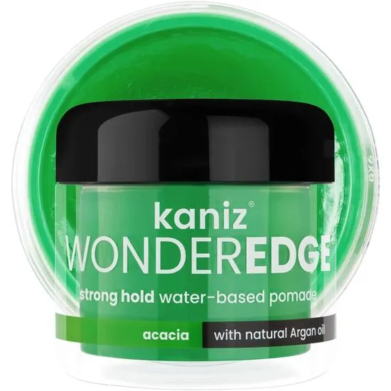 Kaniz Wonder Edge Acacia Scent Strong Hold Water Based Pomade 120ml