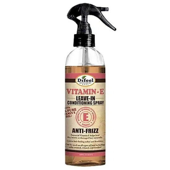 Difeel Vitamin E Anti Frizz Leave-In Conditioning Spray 177ml