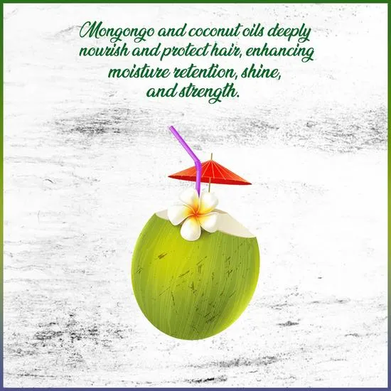 Mixed Roots Thirsty Curls Curling Custard Coconut Oil & Mongongo Oil 355ml