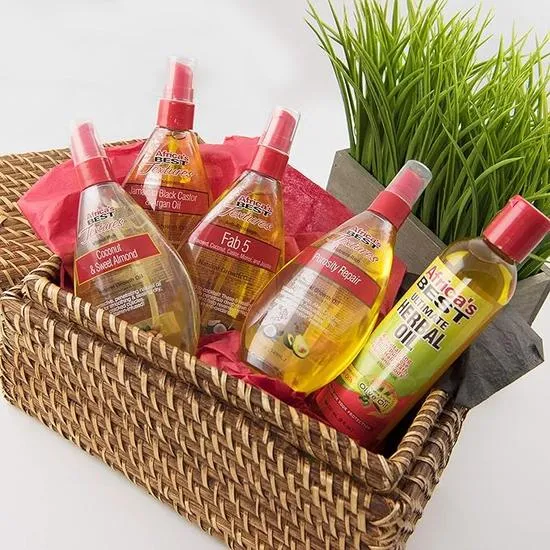 Africa's Best Textures Coconut & Sweet Almond Growth Oil 148ml