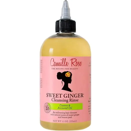 Camille Rose Sweet Ginger Cleansing Rinse W Castor & Aniseed Oil 355ml