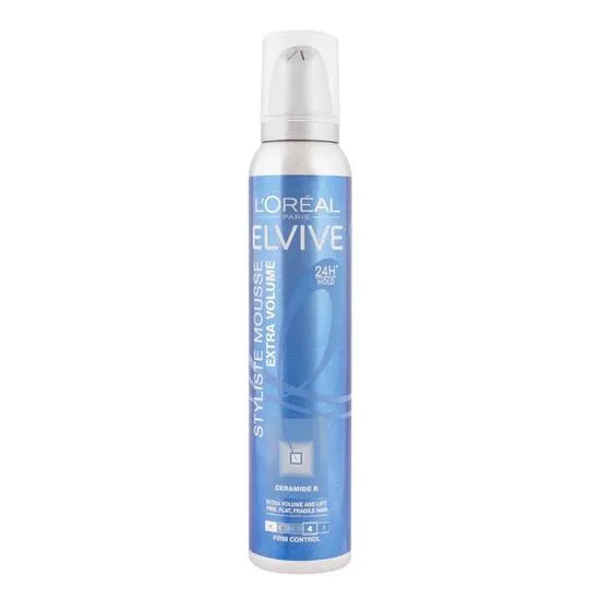 L'Oreal Elvive Styliste Extra Volume Styling Mousse 200ml / 4 Firm Control