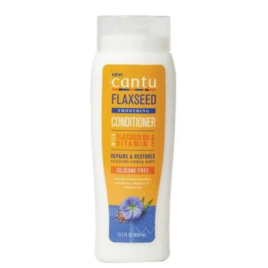 Cantu Shea Butter Flaxseed Smoothing Leave-In Or Rinse-Out Conditioner 400ml