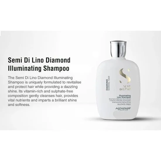 Alfaparf Semi Di Lino Diamond Illuminating Low Shampoo For Normal Hair 250ml