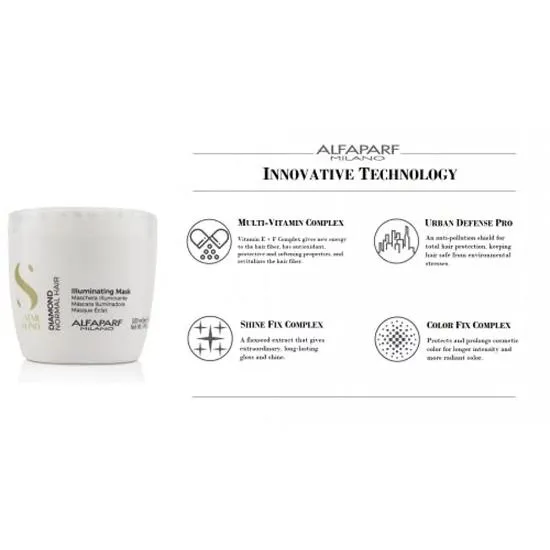 Alfaparf Semi Di Lino Diamond Illuminating Mask For Normal Hair 500ml