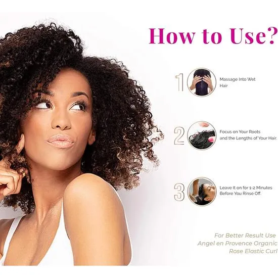 Angel En Provence Rose Elastic Curl Shampoo 400ml