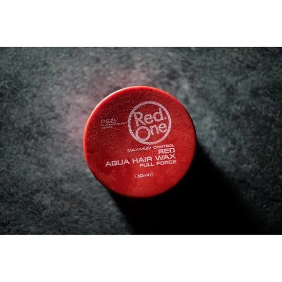 Red One Red Aqua Hair Wax Full Force Maximum Control Styling Hair Gel 150ml