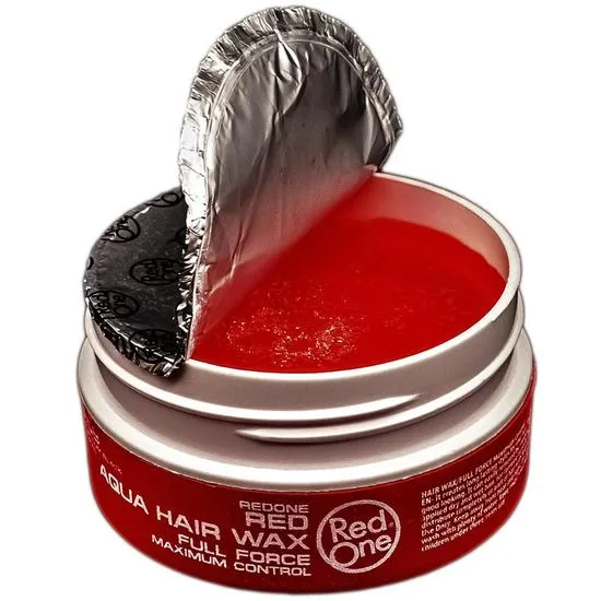 Red One Red Aqua Hair Wax Full Force Maximum Control Styling Hair Gel 150ml