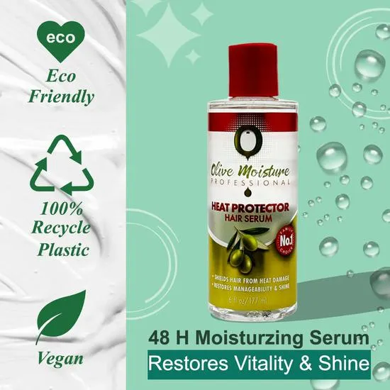 Olive Moisture Professional Heat Protector Hair Serum 177ml
