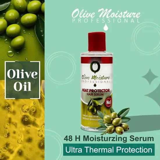 Olive Moisture Professional Heat Protector Hair Serum 177ml