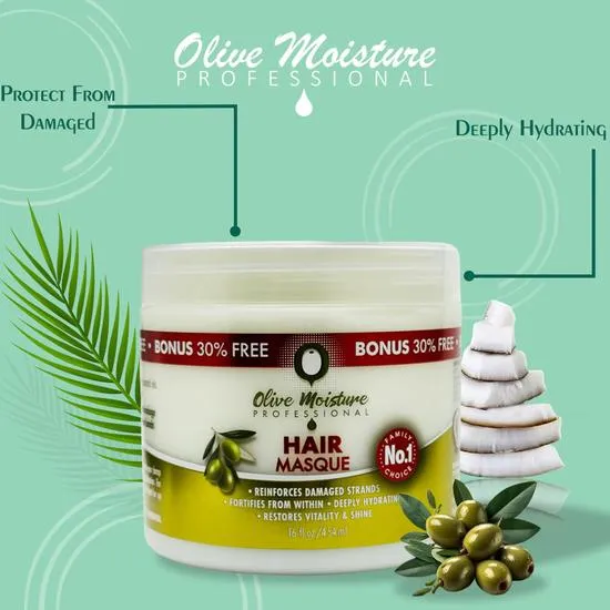 Olive Moisture Professional Hair Masque 454ml