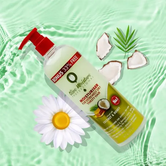 Olive Moisture Professional Moisturiser For Extremely Dry, Thirsty Hair 473ml