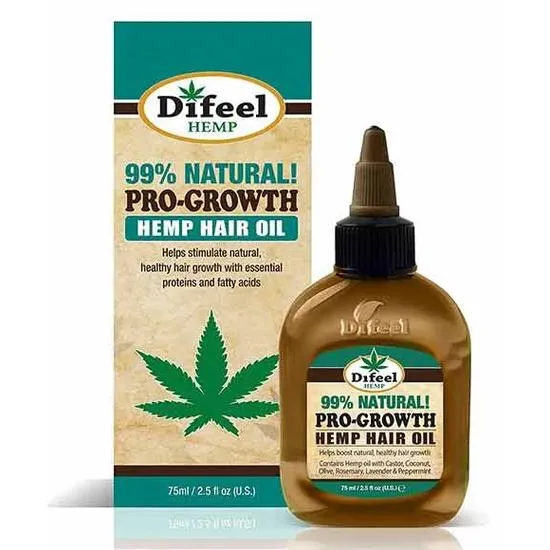Difeel Pro Growth Hemp Hair Oil 75ml