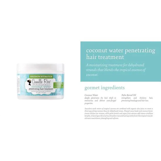 Camille Rose Penetrating Coconut Water Hair Treatment 240ml