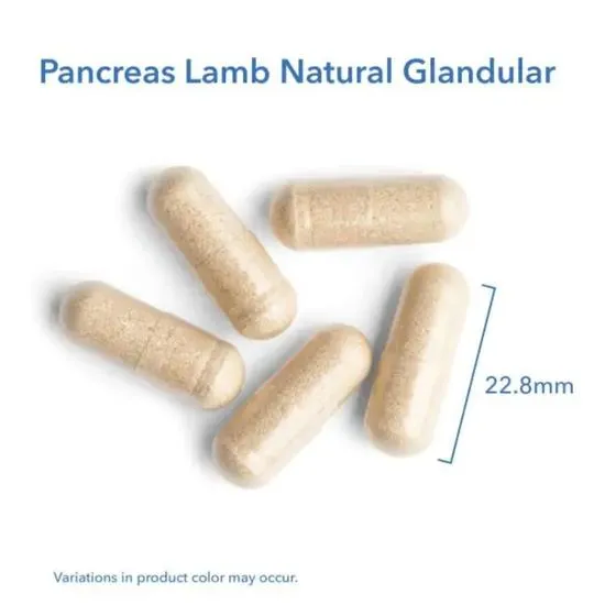 Allergy Research Group Pancreas (lamb) Natural Glandular Capsules 90 Capsules