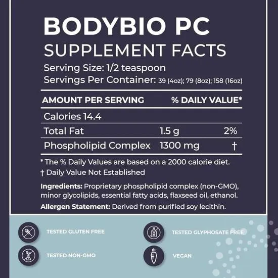 BodyBio PC Liquid 237ml